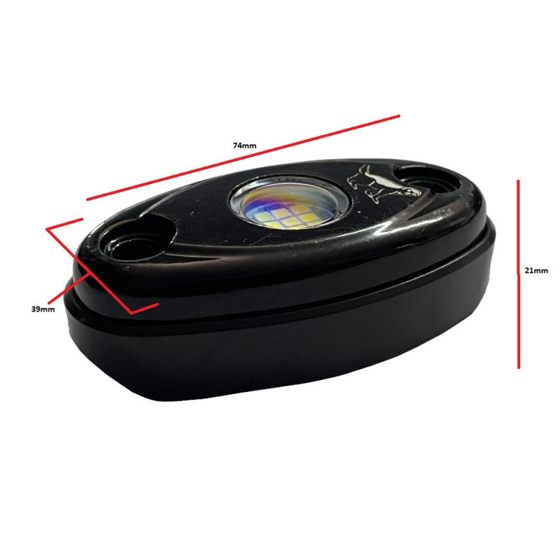 LED Rock Lights - Set of 2