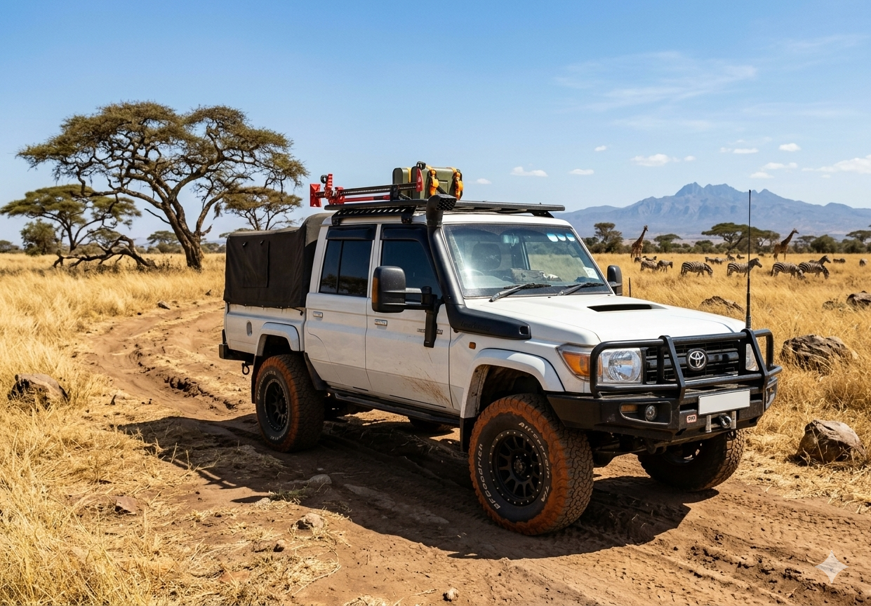 LC-79 ROOF RACK (DOUBLE CAB)