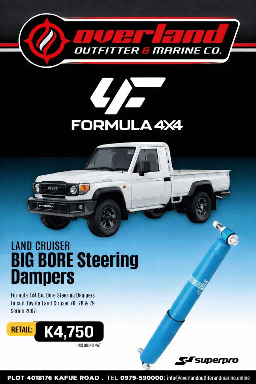 Steering Damper - Big Bore - LC76/79