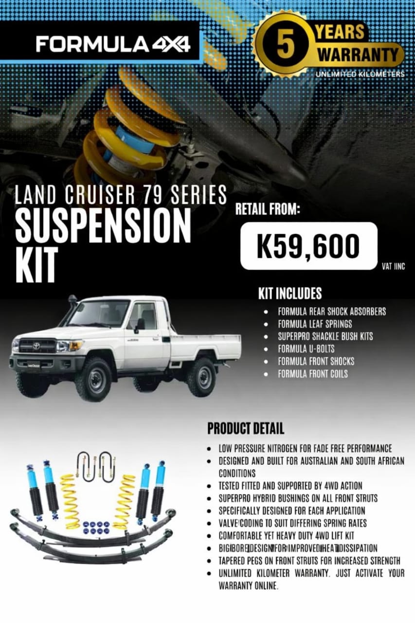 LC79 Suspension Kit - Formula4x4
