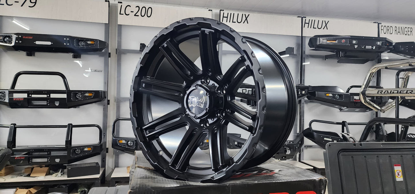 Black Rhino 6 Hole Rims