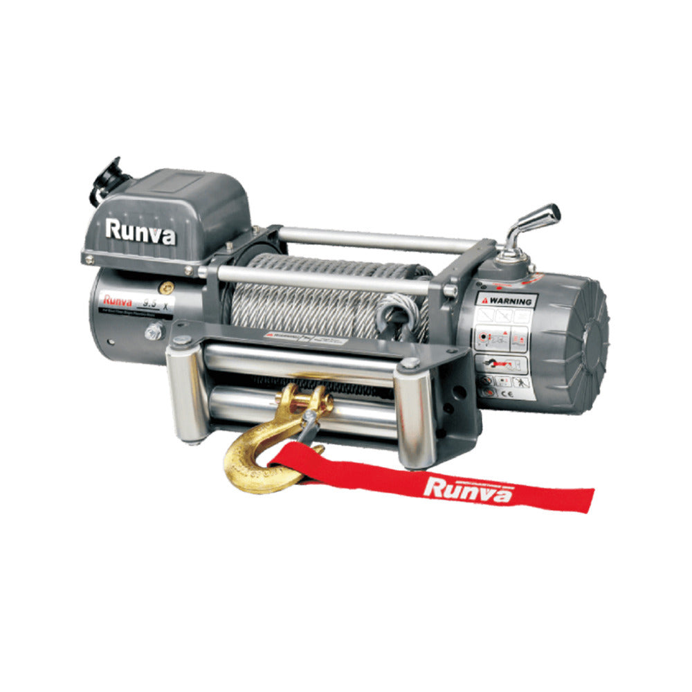 RUNVA 9500LBS Steel Winch 12v