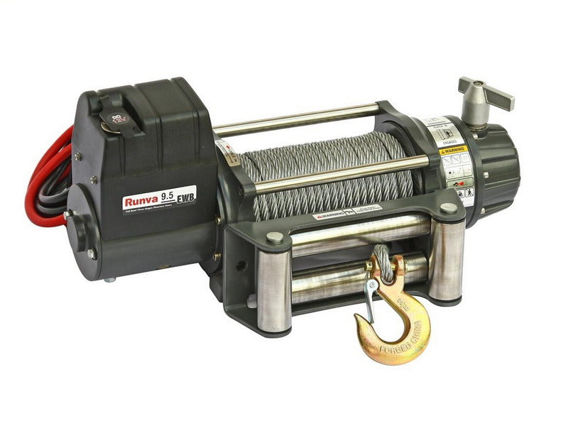 RUNVA 9500LBS Synthetic Winch 12v