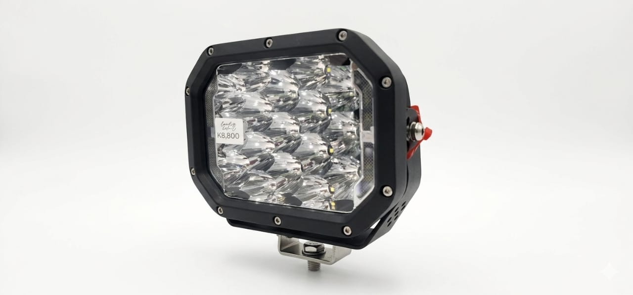 7" LASER LIGHTS WITH DRL (RECTANGULAR)