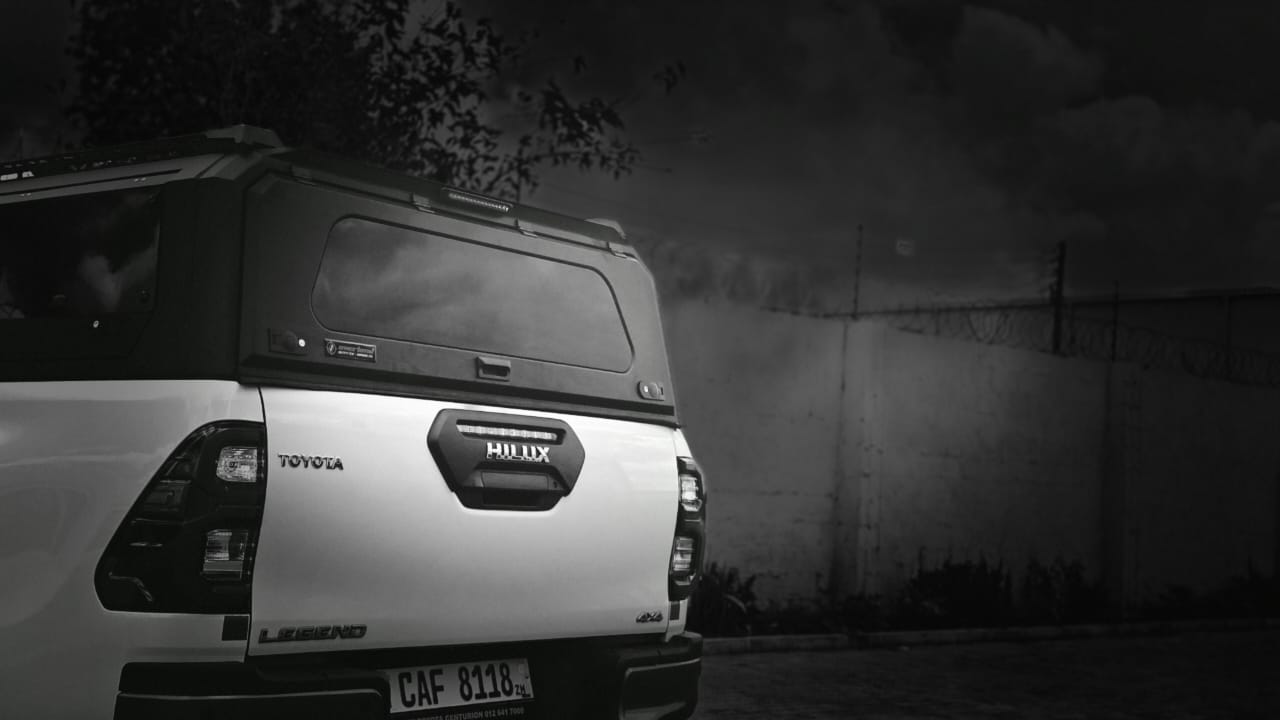 Aluminium Canopy with Side Glass for Double Cab Hilux/Ranger