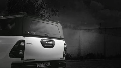 Aluminium Canopy with Side Glass for Double Cab Hilux