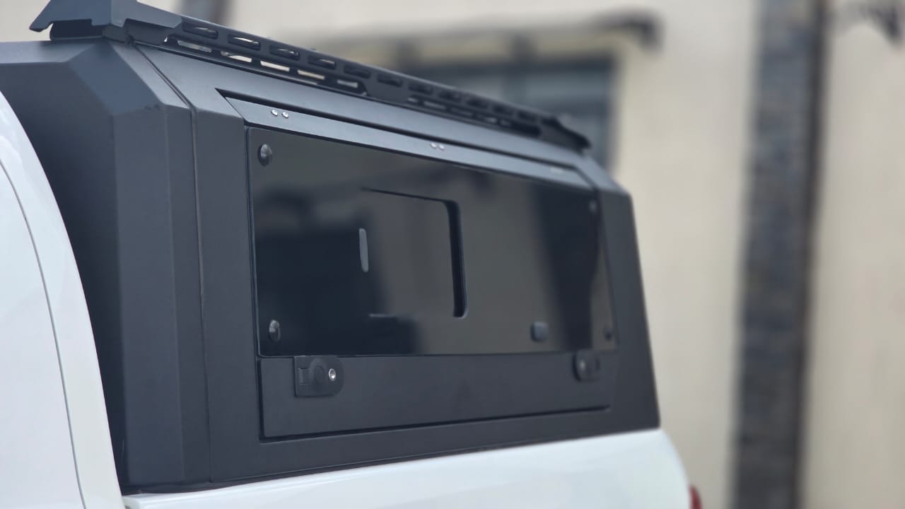 Aluminium Canopy with Side Glass for Double Cab Hilux/Ranger