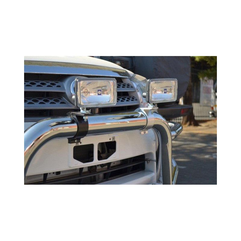 Spotlight Brackets - 76mm Black